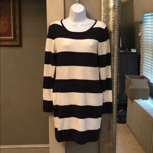 Stripped Mini Dress